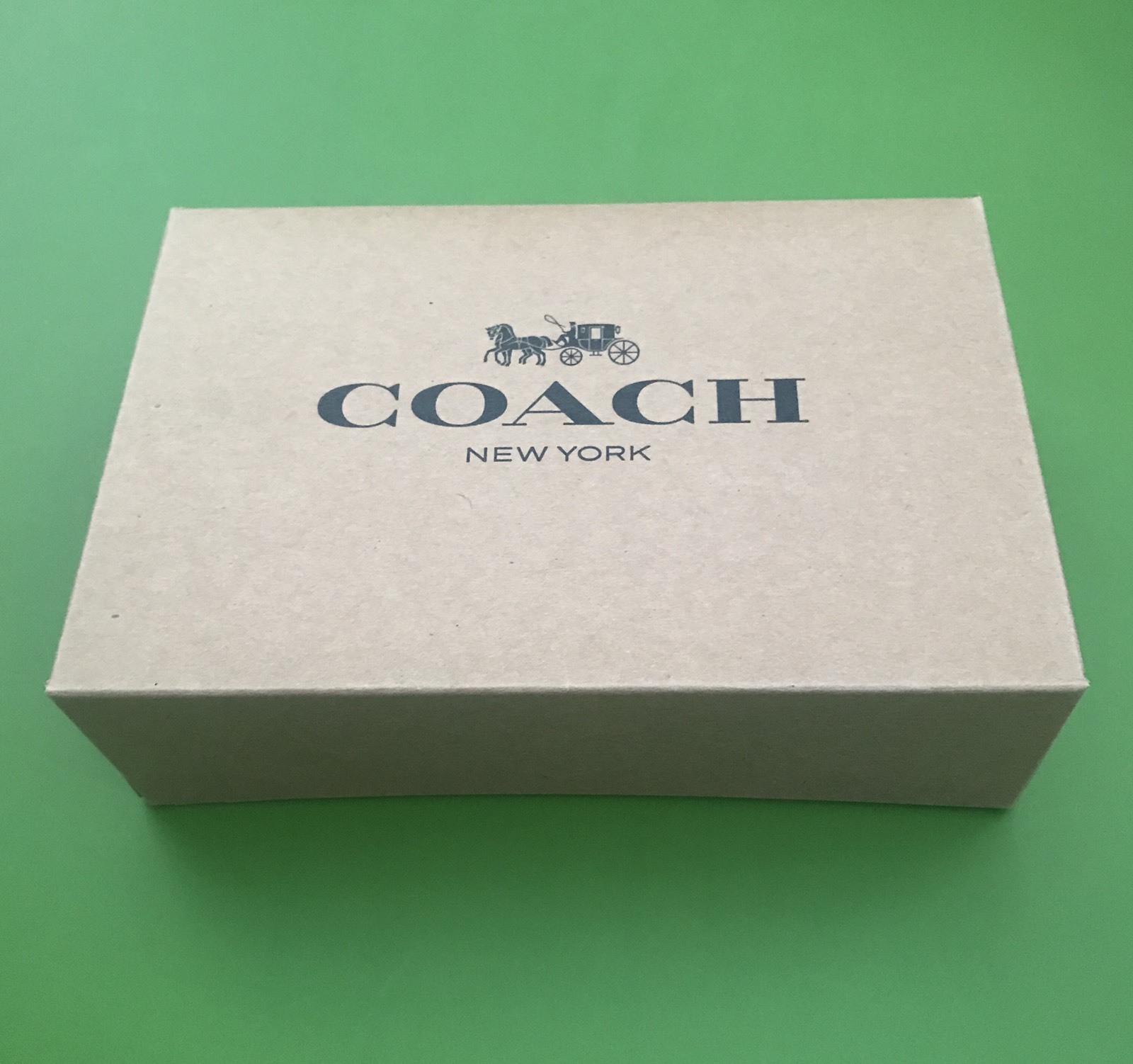 Coach Gift Box 6.5″ X 4.5 X 2″ Small Cute Brown Box NEW