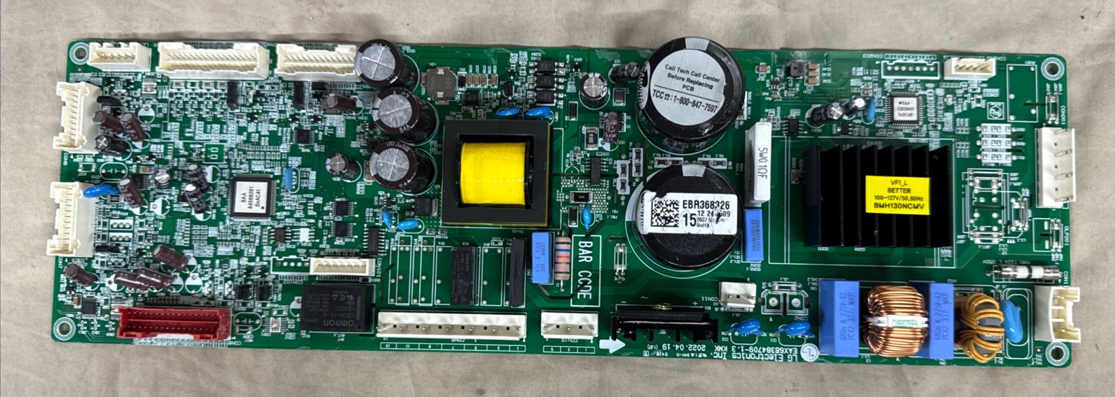 OEM Genuine LG Refrigerator Main PCB EBR36832615