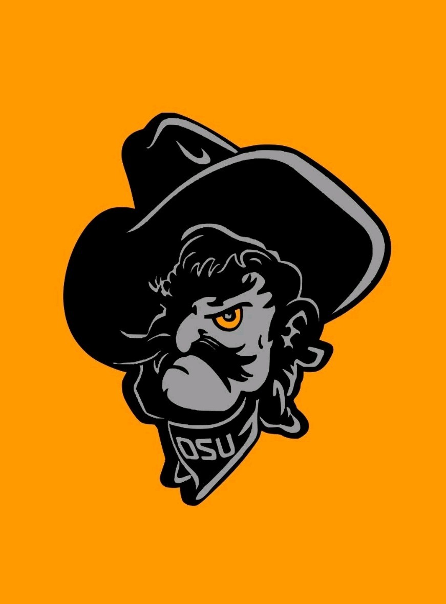 4/6/01 Oklahoma Pistol Pete Vinyl Sticker Decal, 5×6 Inches!