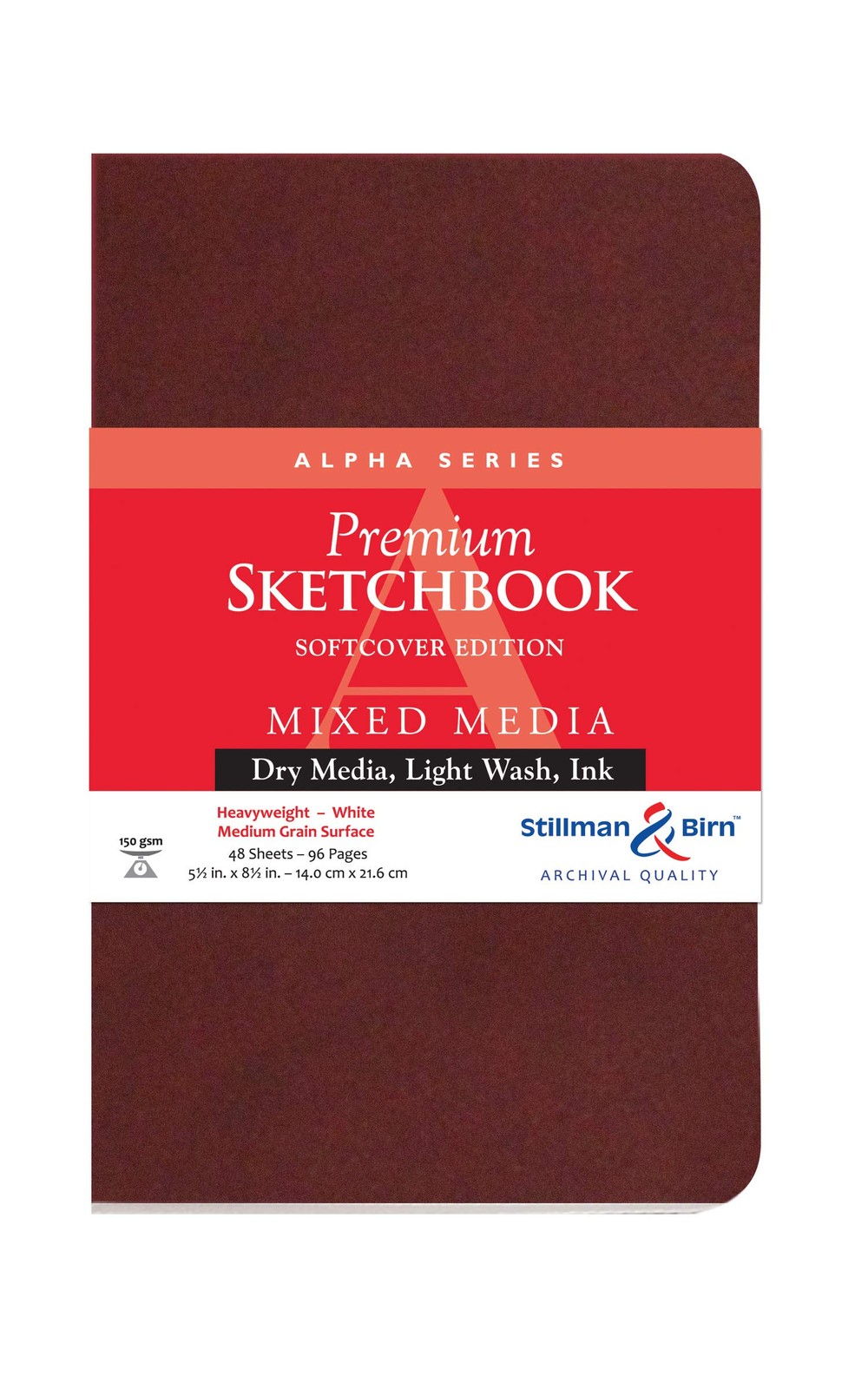 Stillman & Birn Alpha Series – Softcover Sketchbook – Portrait 5 x 8 – 150gsm