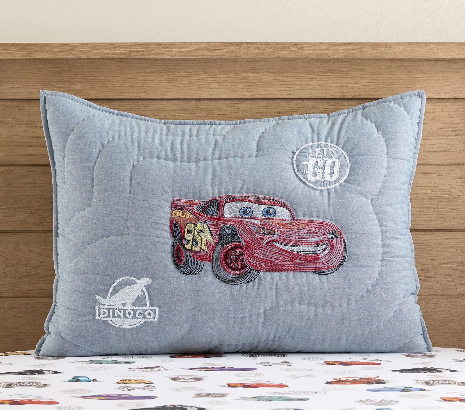 Pottery Barn Kids Disney and Pixar Cars Heritage Quilt & Shams, Twin (US STOCK)