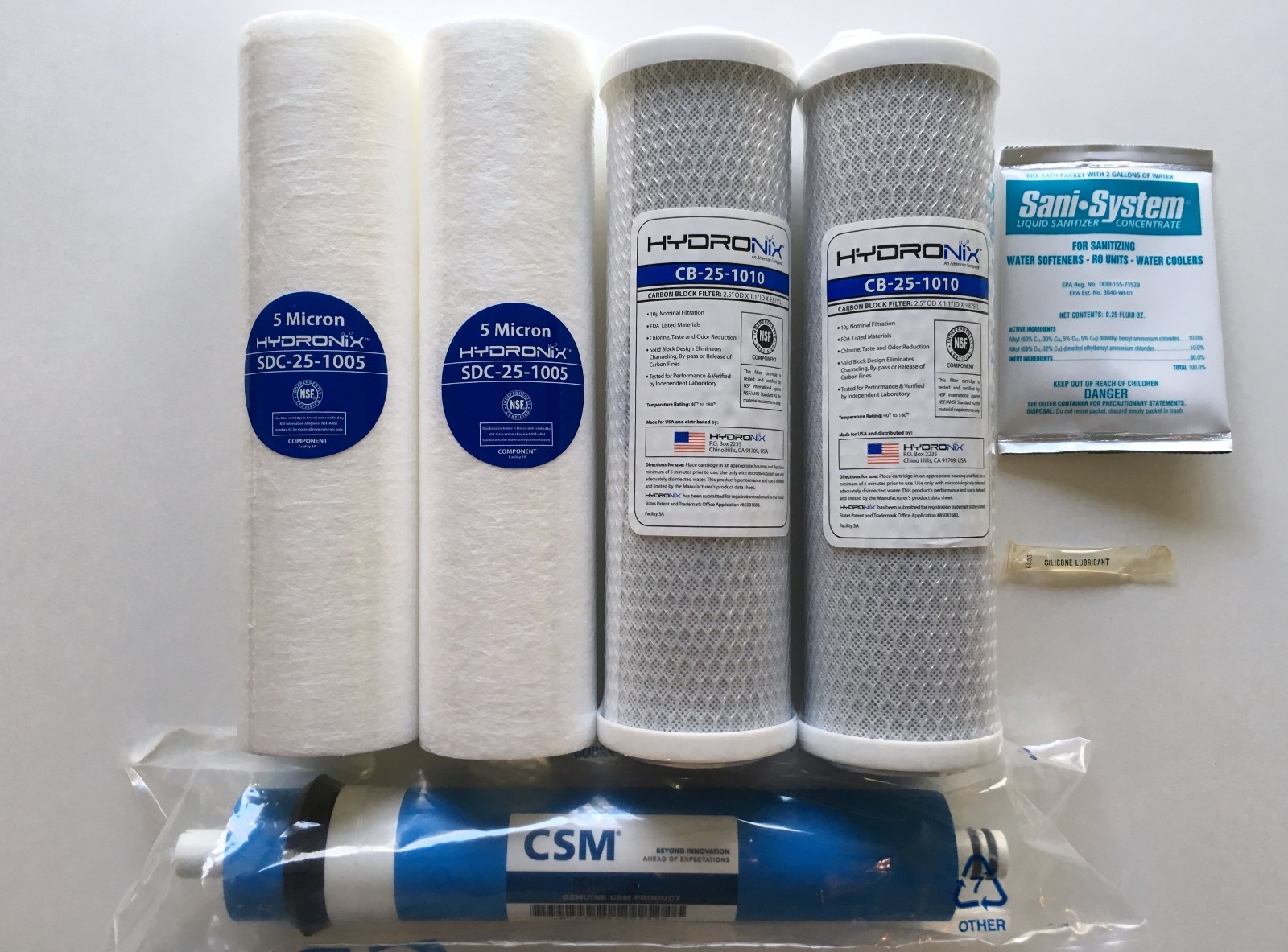 HYDRO-LOGIC STEALTH SMALL BOY 200 COMPLETE FILTER PACK – 35 GPD MEMBRANE