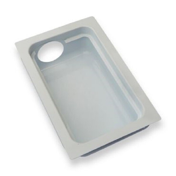 Construction Solutions DBX1000M White Dryer Box Metal w Trim Ring for 2×6 walls