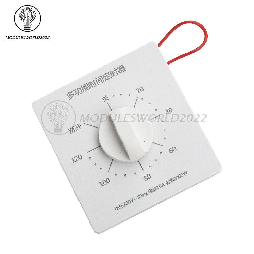 120 Minutes Timer Switch 220V Countdown Auto Power Off Mechanical Timer Control