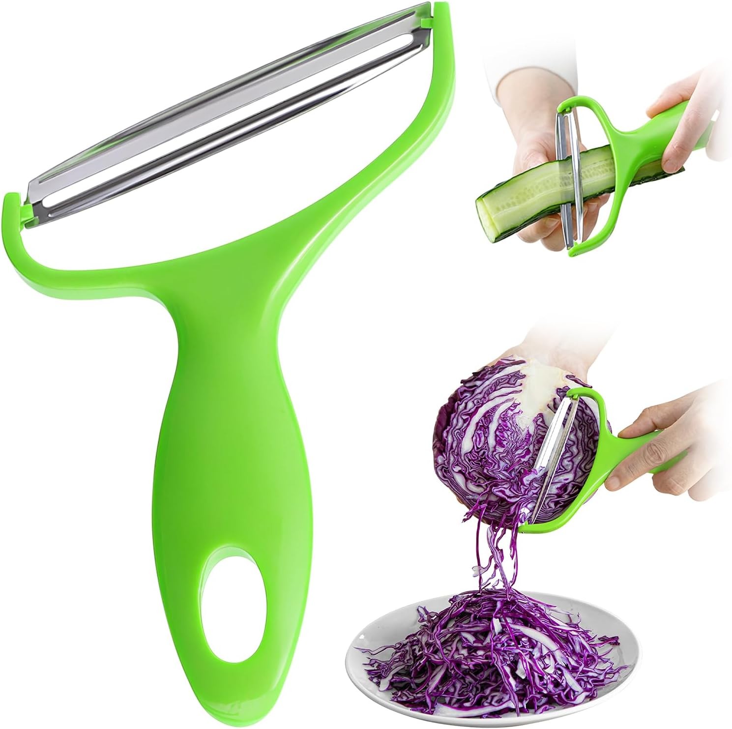 2PCS Cabbage Shredder,Vegetable Peeling Cabbage Peeler