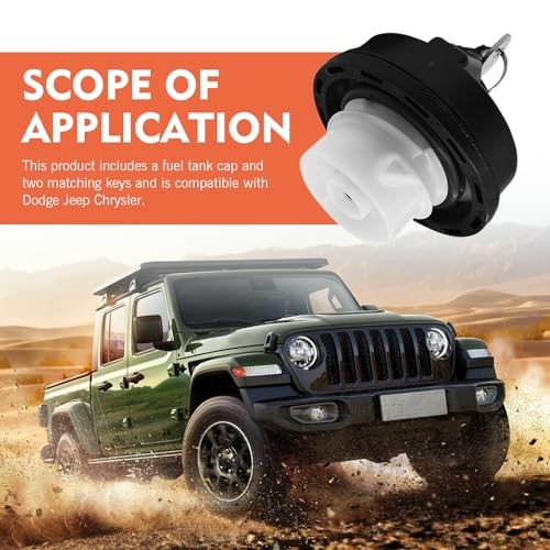 Locking Fuel Tank Cap, Plastic ABS Sealed Anti-theft Fuel Tank Cap, OEM