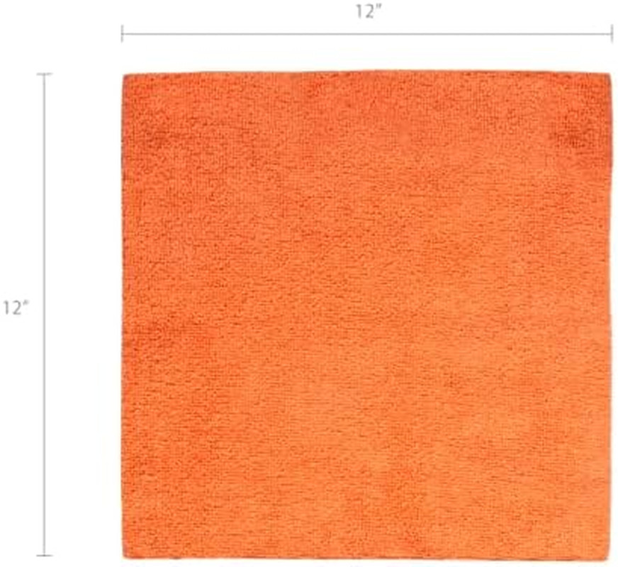 200GSM Microfiber Cleaning and Drying Cloths with Dispenser Box, Reusable, Strea