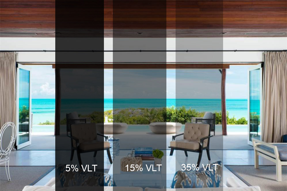 One Way Mirror Privacy Reflection Window Tint Film Reduce Heat & Energy Saver