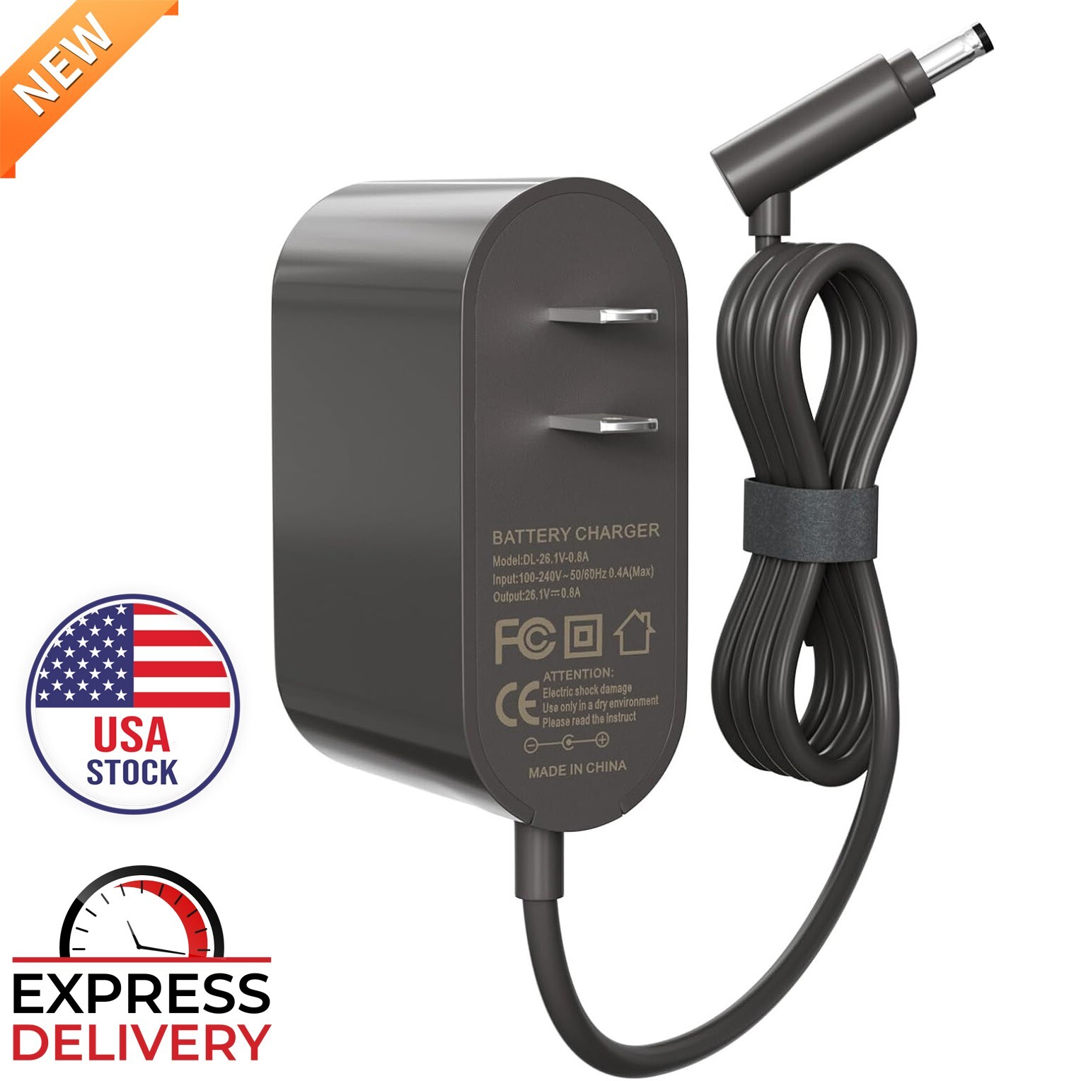 Replacement Charger for Dyson V6 V7 V8 SV03 SV04 DC59 DC58 DC62 AC Adapter Dyson