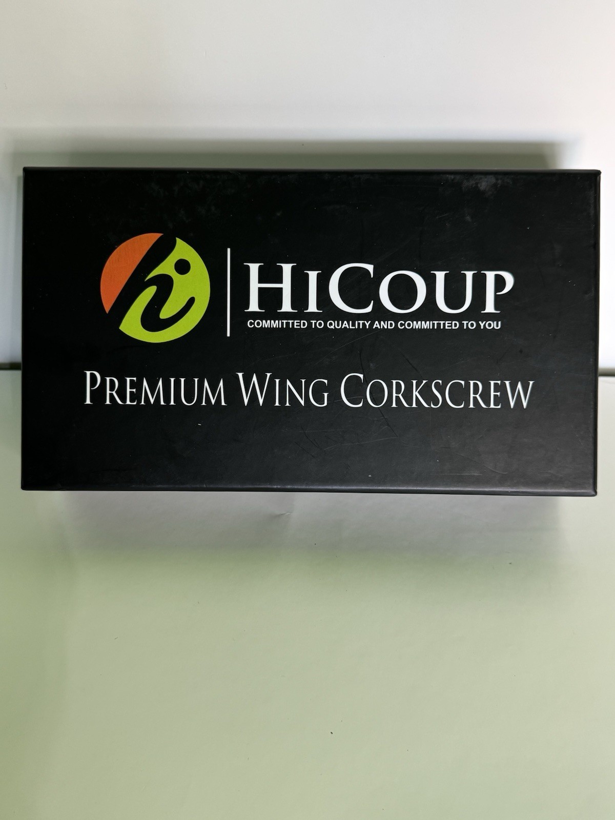 HiCoup Premium Wing Corkscrew Opener And Wine Stopper, NEW