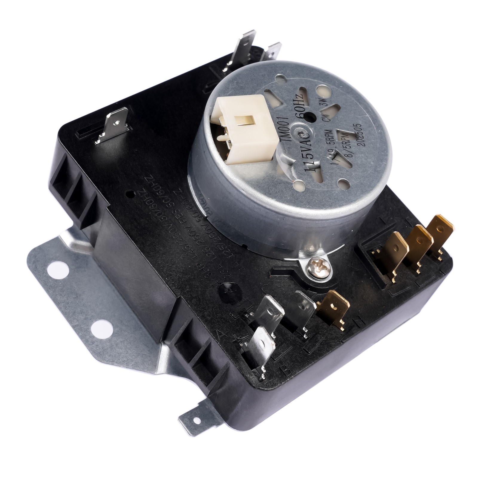 Dryer Timer Control Black for Whirlpool Kenmore Maytag Amana Models WPW10185981