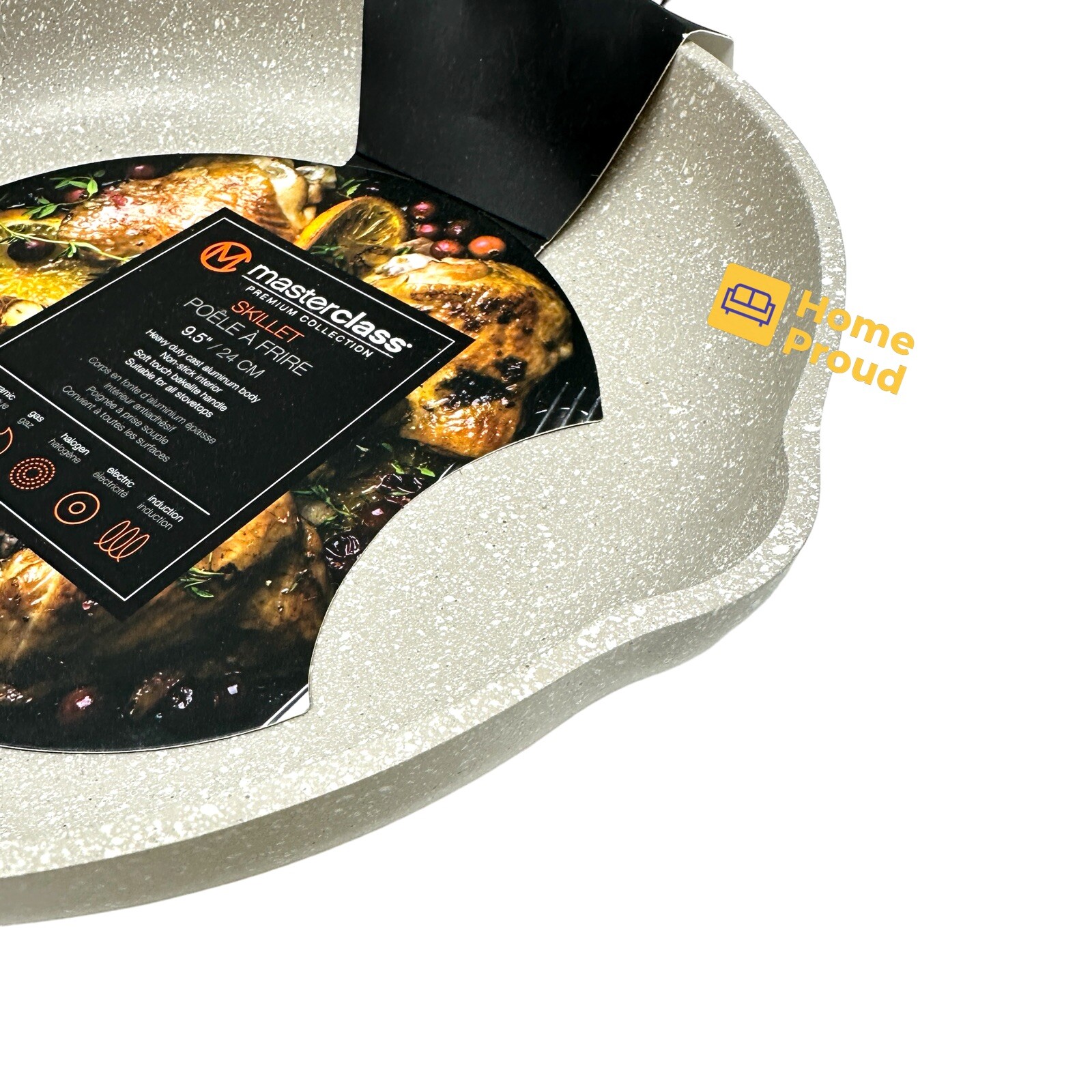 Masterclass Frying Pan 9.5 Inch Nonstick Skillet Premium Cookware Collection