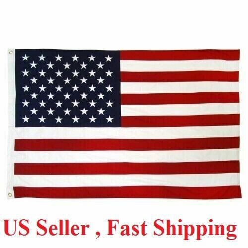 3×5 Ft American Flag w/ Grommets – United States Flag – US Flag – USA America.