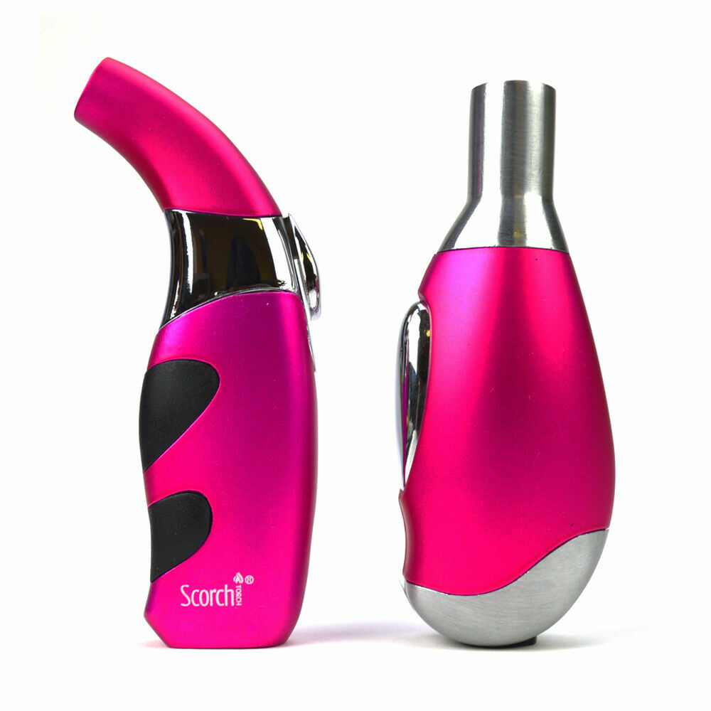 Scorch Torch Single Jet Flame Butane Torch Lighter 2 pcs Combo,COLOR MAY VARY :)