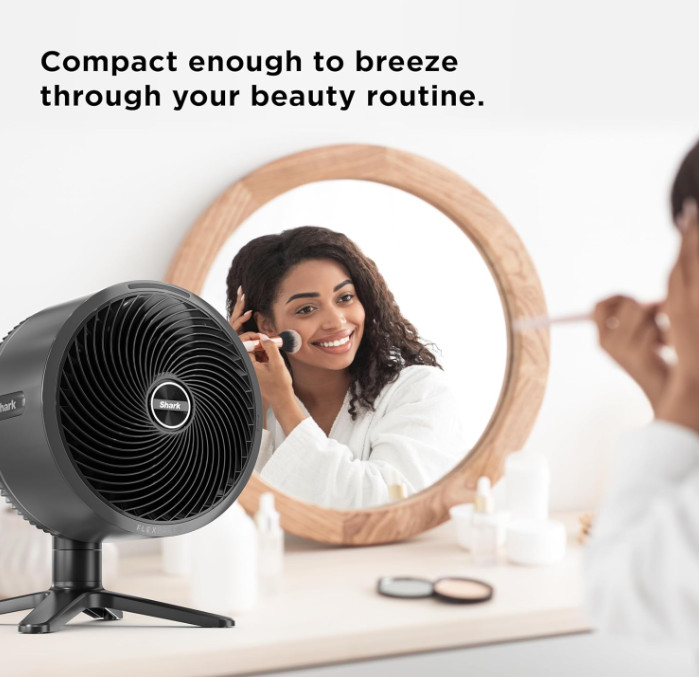 Shark FlexBreeze TableMate Portable Fan Outdoor Indoor Rechargeable Battery
