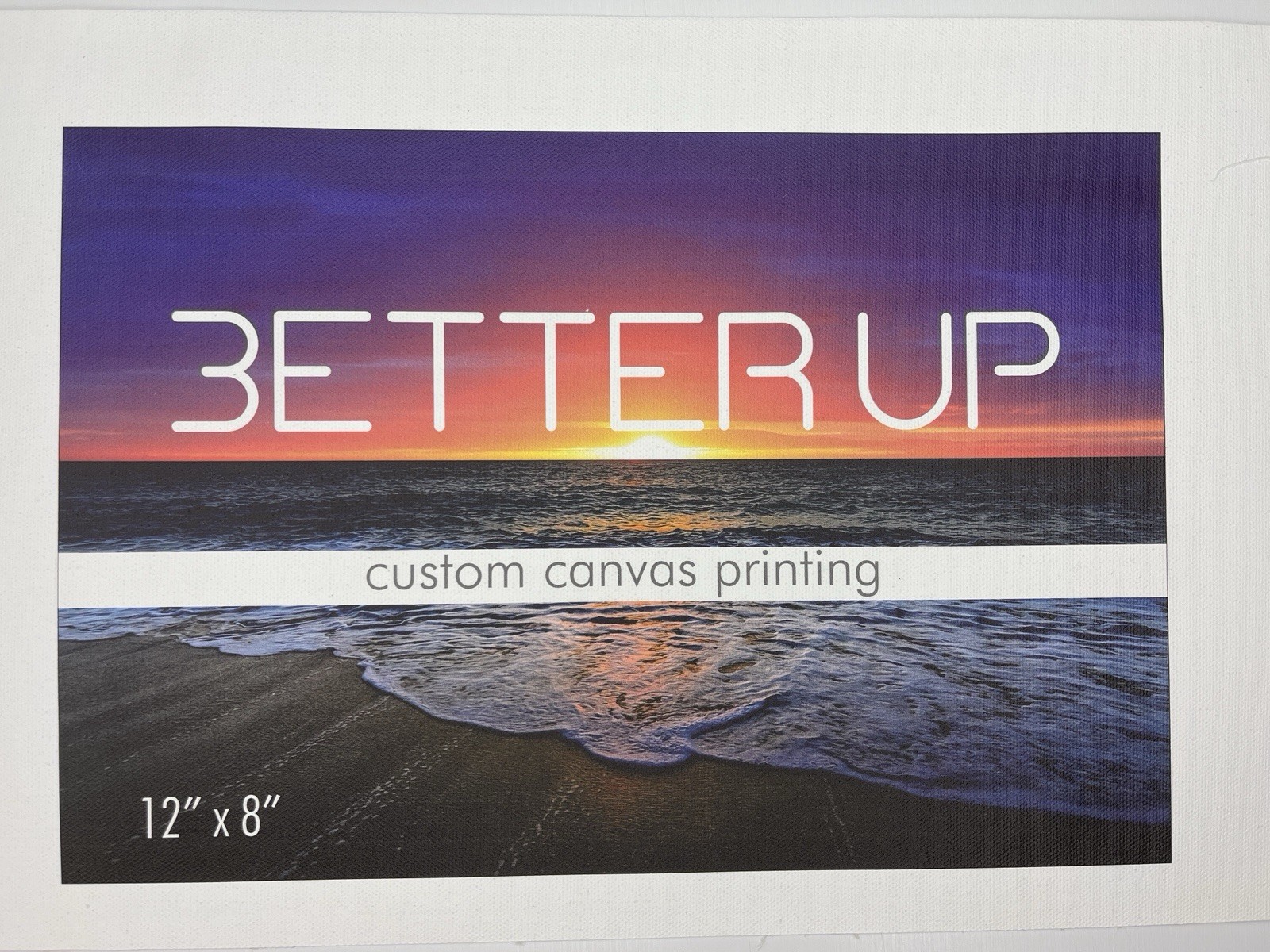 Custom Canvas Printing Personalized Your Own Photo Or Logo On Canvas Unframed