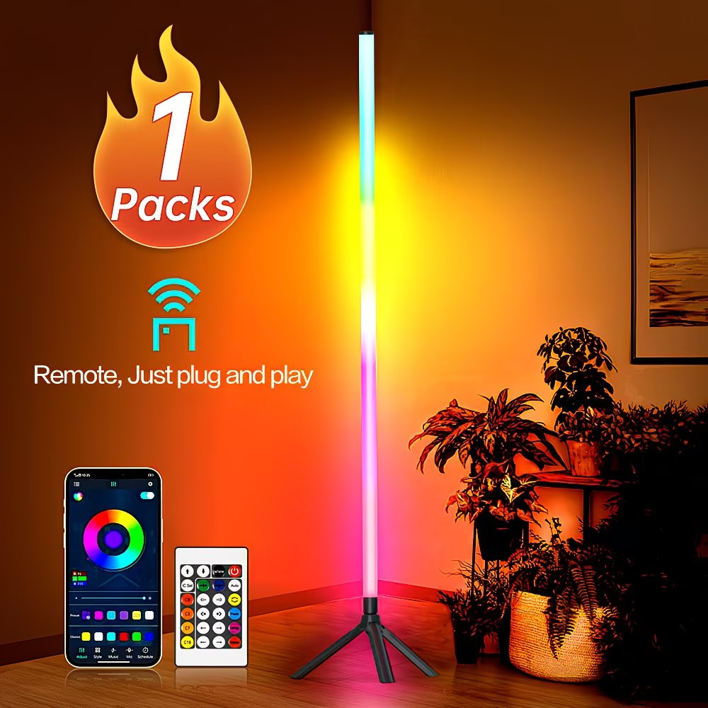 1.2M/47inch Intelligent RGB Light, Music Synch, Remote &APP Control,16 Million