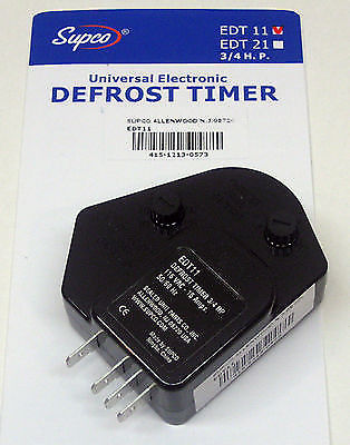 Defrost timer Supco (EDT11) Refrigerator Defrost Control 120 Volt 15 Amp