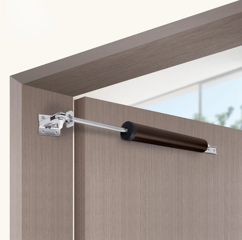 1pc Automatic Door Closer Adjustable 90° Soft Close Stop Buffer Hardware – NEW