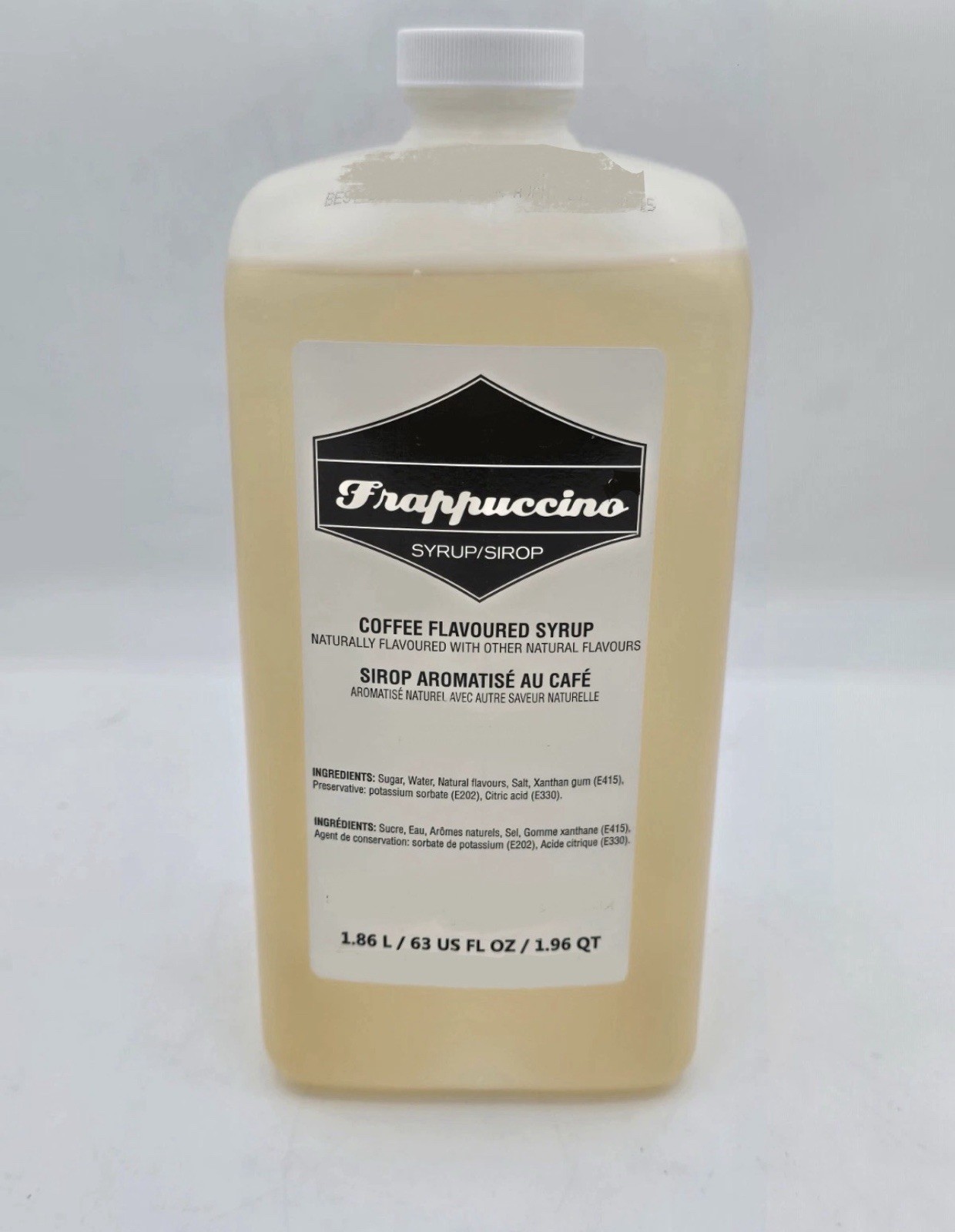 Frappuccino Coffee Base Syrup 63oz BB 09/2026