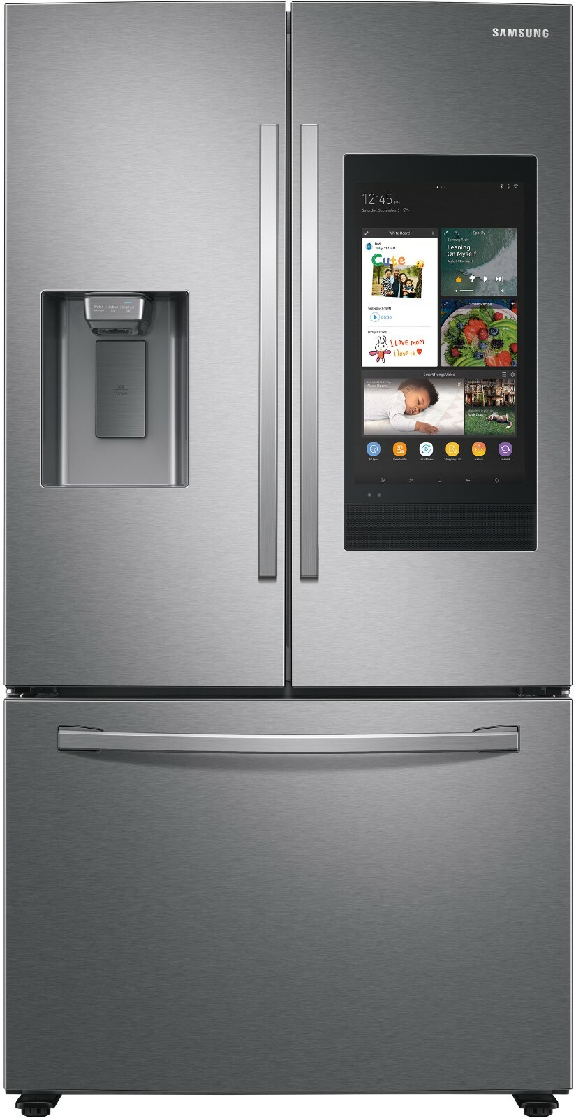 Samsung RF27T5501SR 36″ French Door Refrigerator 26.5 Cu Ft – Family Hub