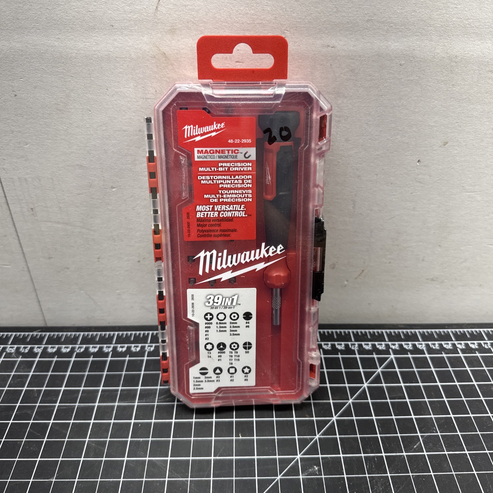Milwaukee 39-in-1 Precision Multi-Bit Screwdriver (48-22-2935)… FREE S&H! B4