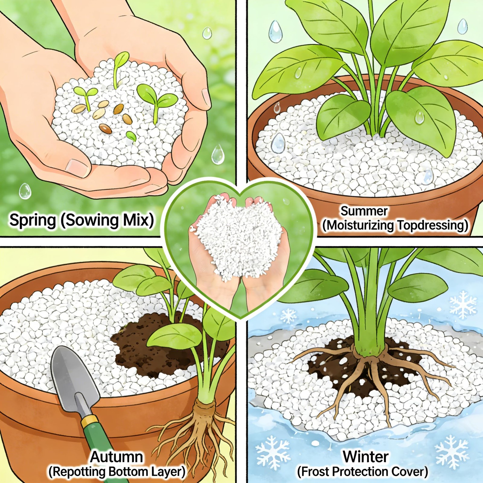 15QT Organic Perlite Soil Amendment for Plants and Improved Drainage