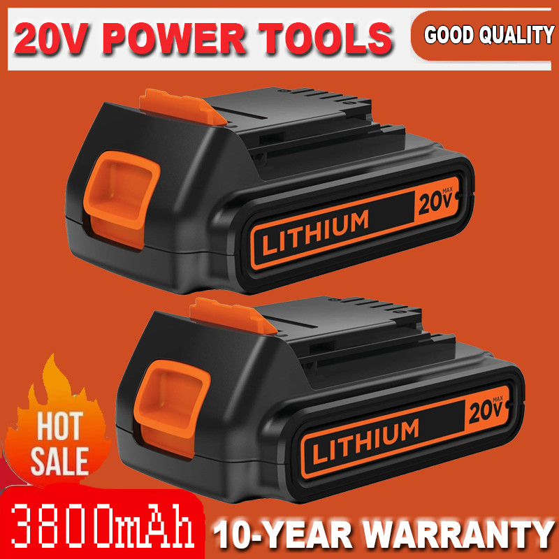 2Pack Battery For BLACK+DECKER LBXR20 20Volt MAX Li-Ion LBXR20-OPE LB20 LBXR2020