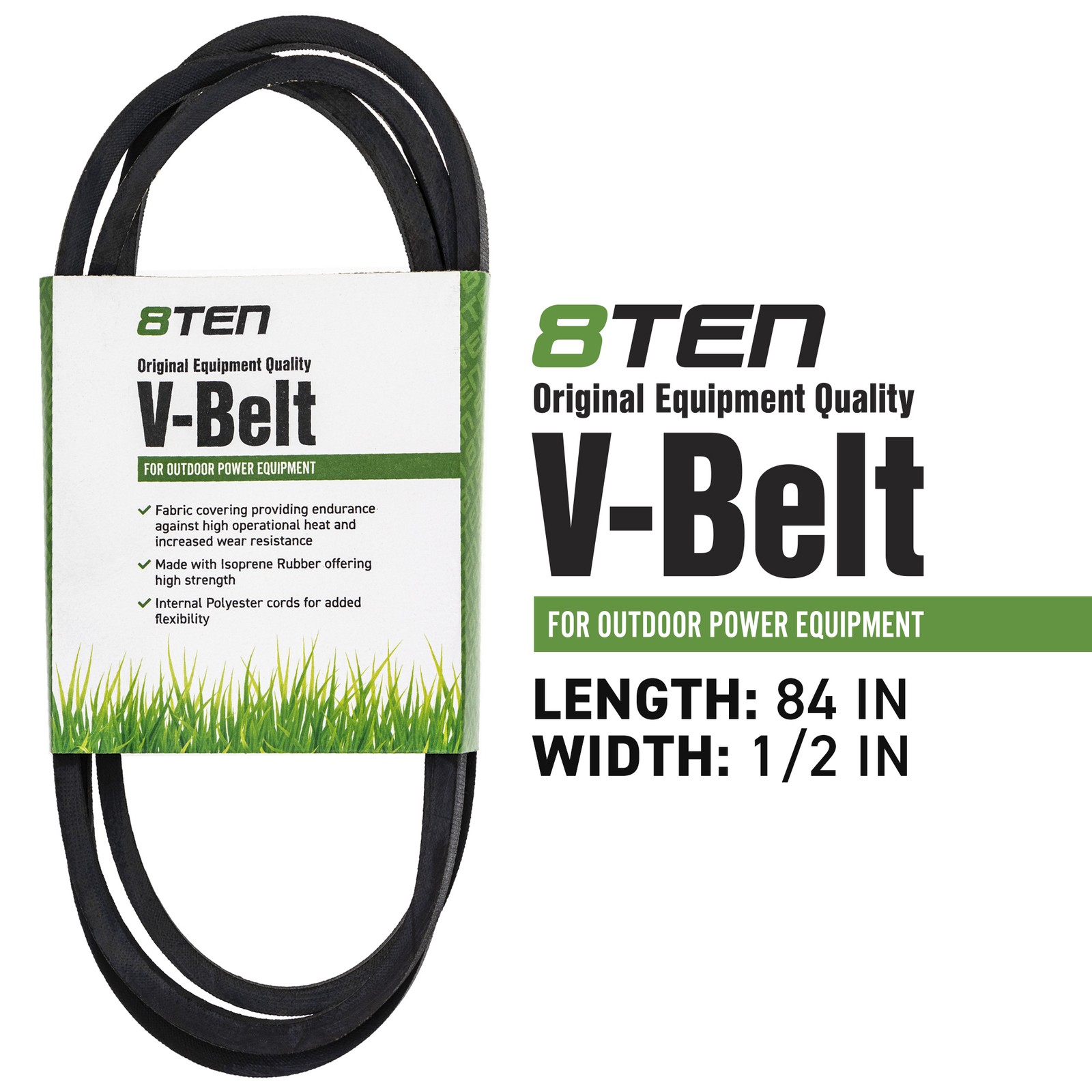 8TEN Drive Belt for John Deere 38 In Deck LT150 LT155 LT160 STX38 M47765