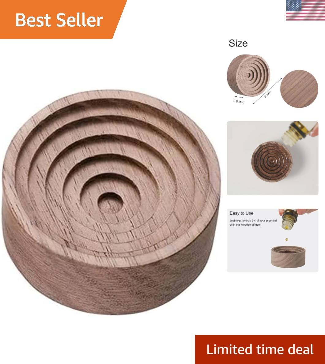 Small Round Essential Oil Diffuser – Perfect for Yoga Rooms & Spa Centers