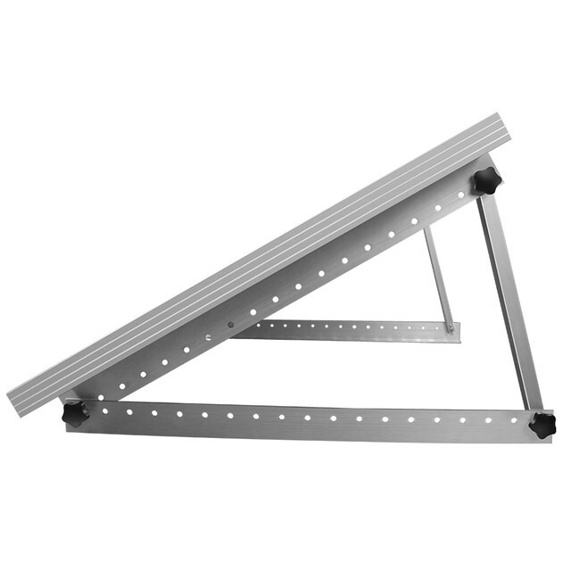 Renogy 50in Adjustable Solar Panel Mount Brackets Foldable Tilt for Off-Grid