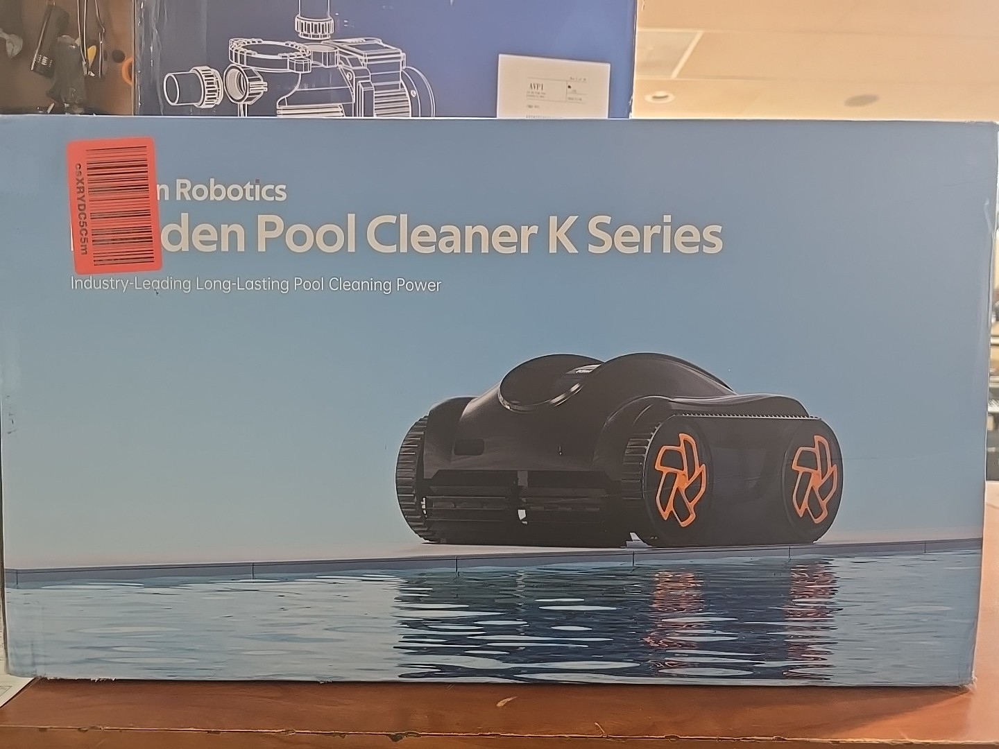 iGarden K60 Cordless Robotic Pool Cleaner 6H Run Self-Parking Smart Navigation