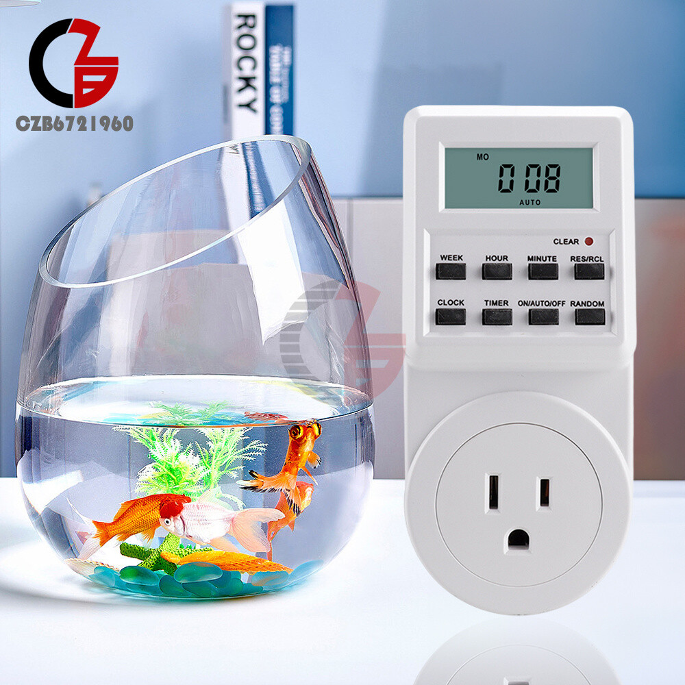 Programmable Electrical Plug-in Power Socket Timer Switch Outlet Time 50Hz/60Hz