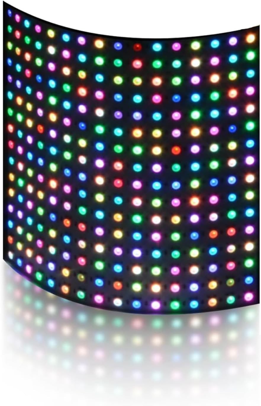 WS2812B RGB 5050SMD Individually Addressable 16X16 256 Pixels LED DC5V Flexible