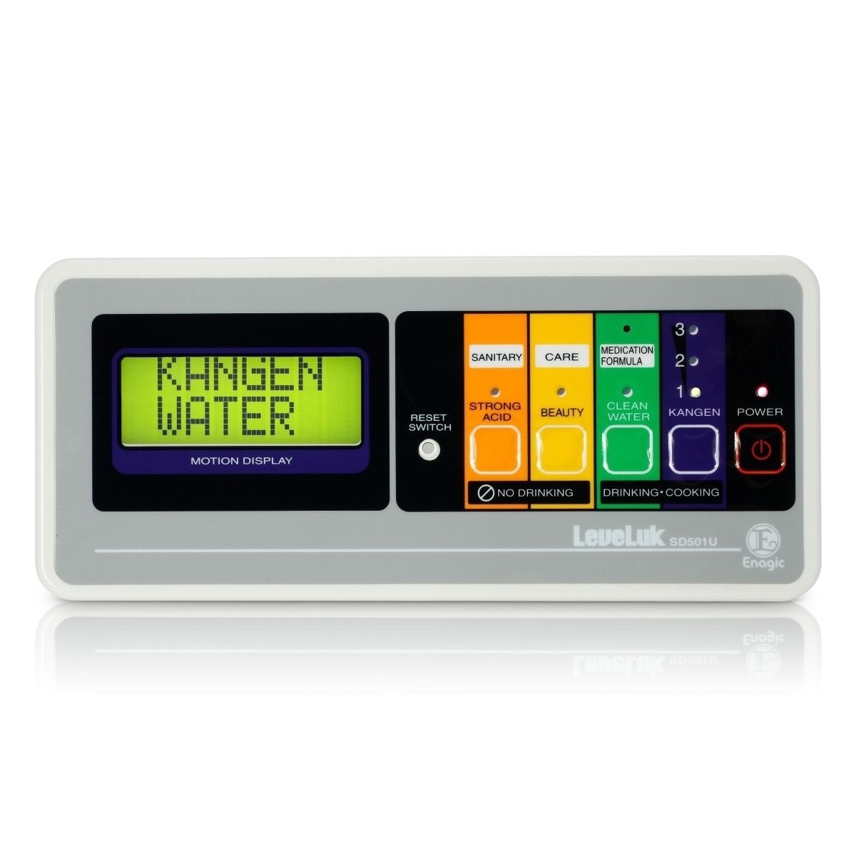 Enagic Leveluk SD501U Alkaline Ionizer Water Filter White For Aqua Optima Evolve