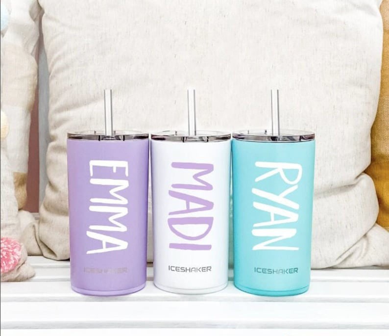 Kids Tumblers, Personalized Cups for Kids, Steel Water Bottle