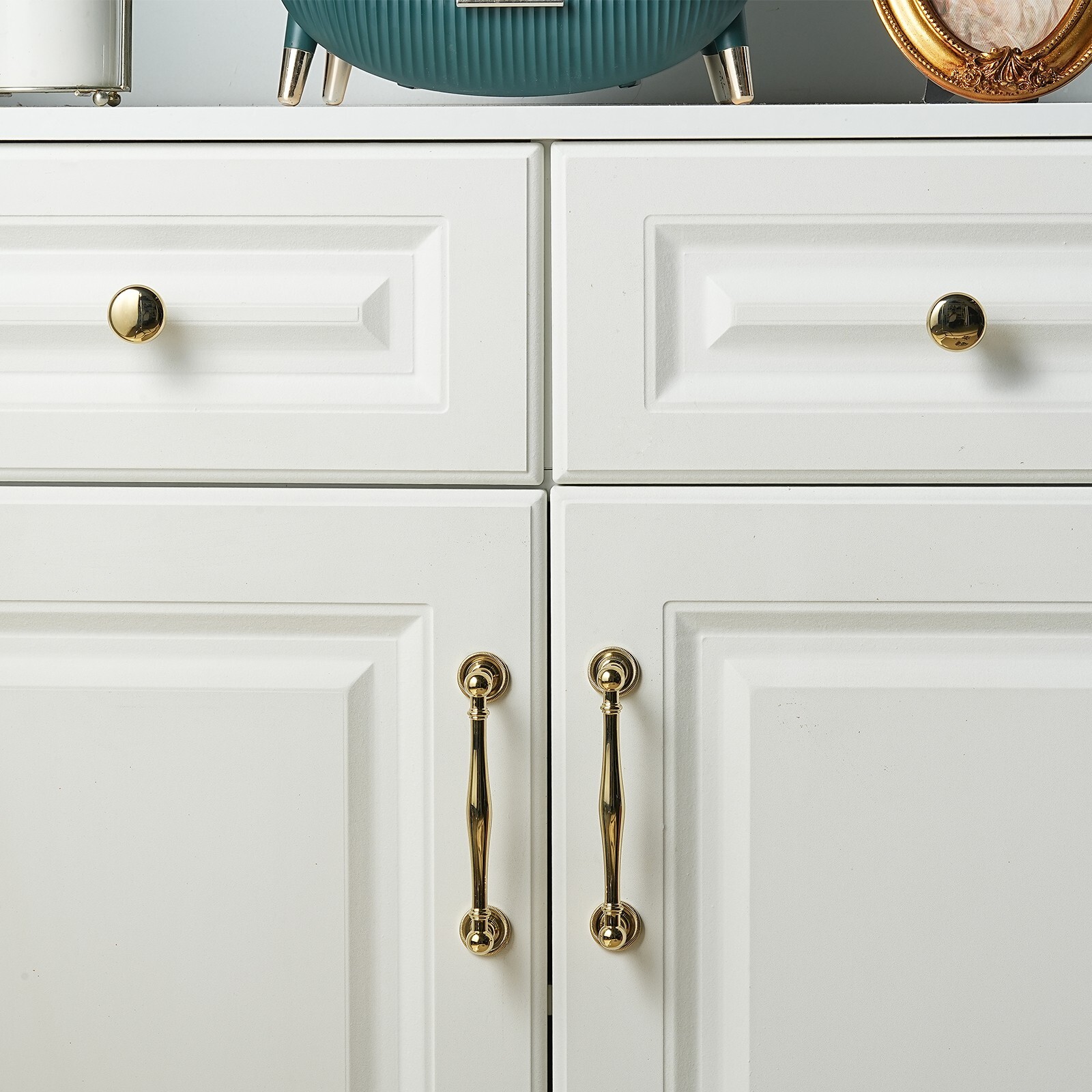1.18″ Diameter Solid Brass Cabinet Knob Cabinet Handle Classic Drawer Knob