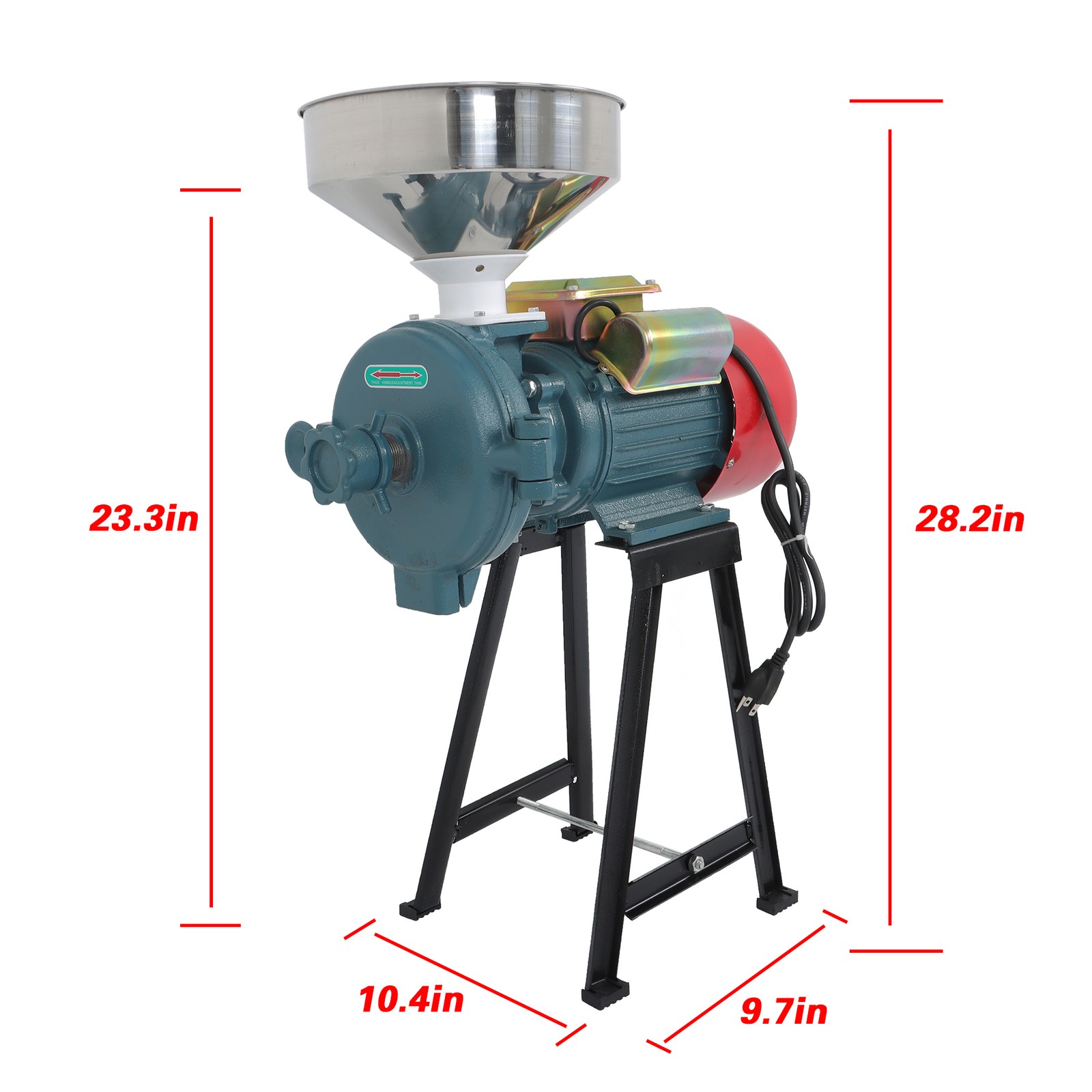 3000W 110V Grinder Grain Mill Corn Wheat Feed Flour Cereal Grain Mills Electric
