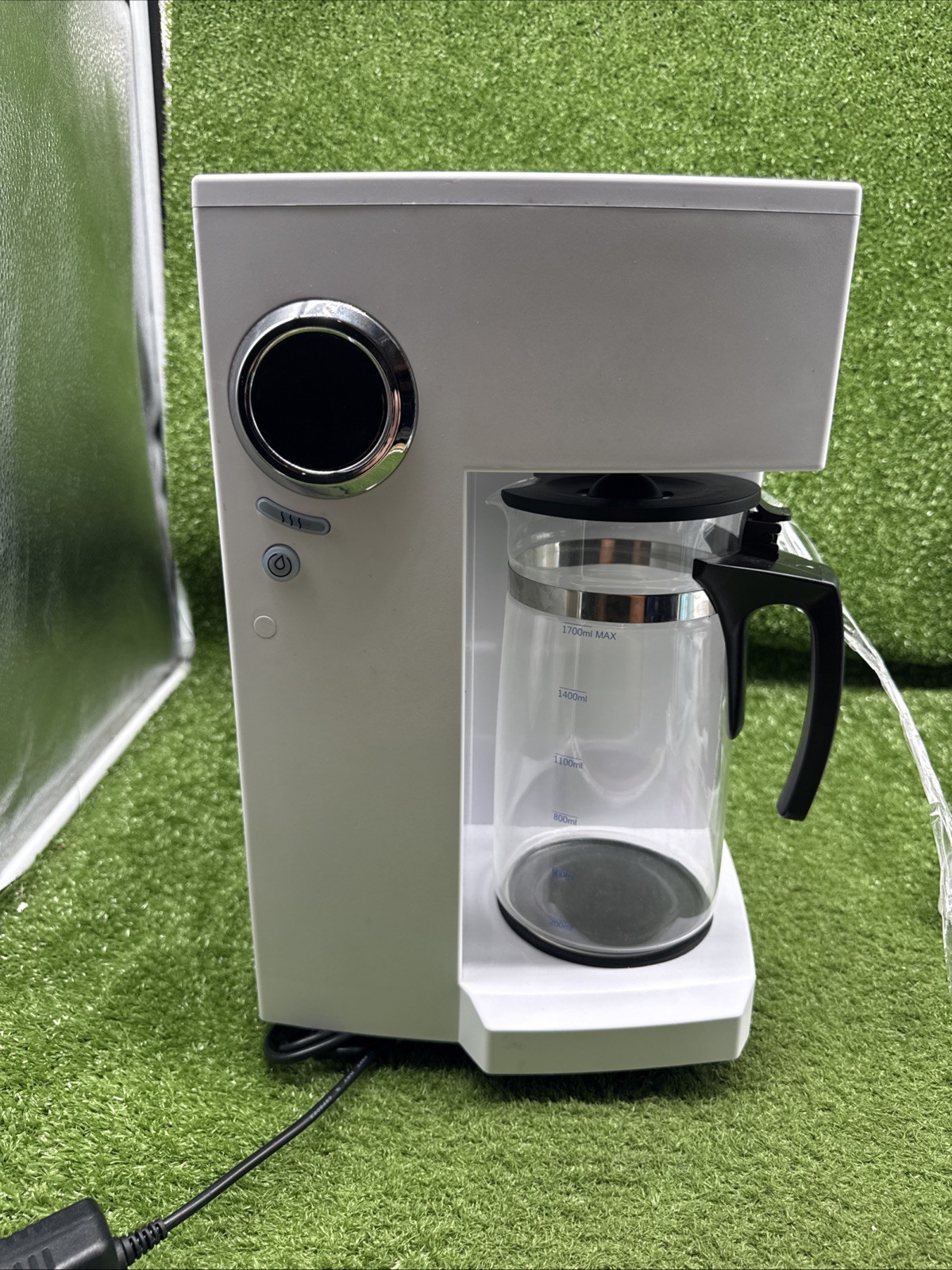 Bluevua RO100ROPOT Countertop Water Purifier Reverse Osmosis 4-Stage.White color