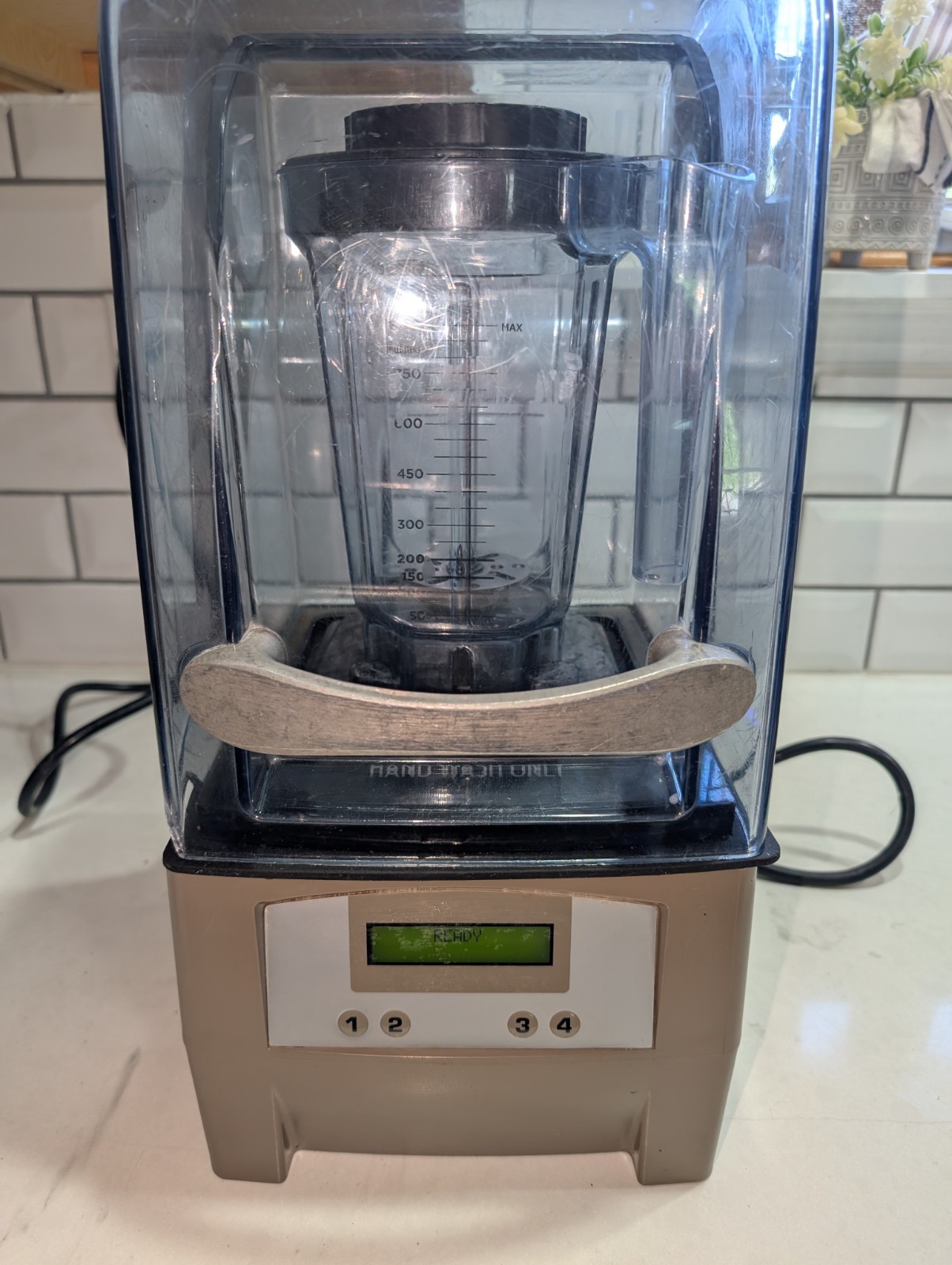 Vitamix The Quiet One VM0145 Commercial Blender W/ Pitcher & Cover! Tested! Read