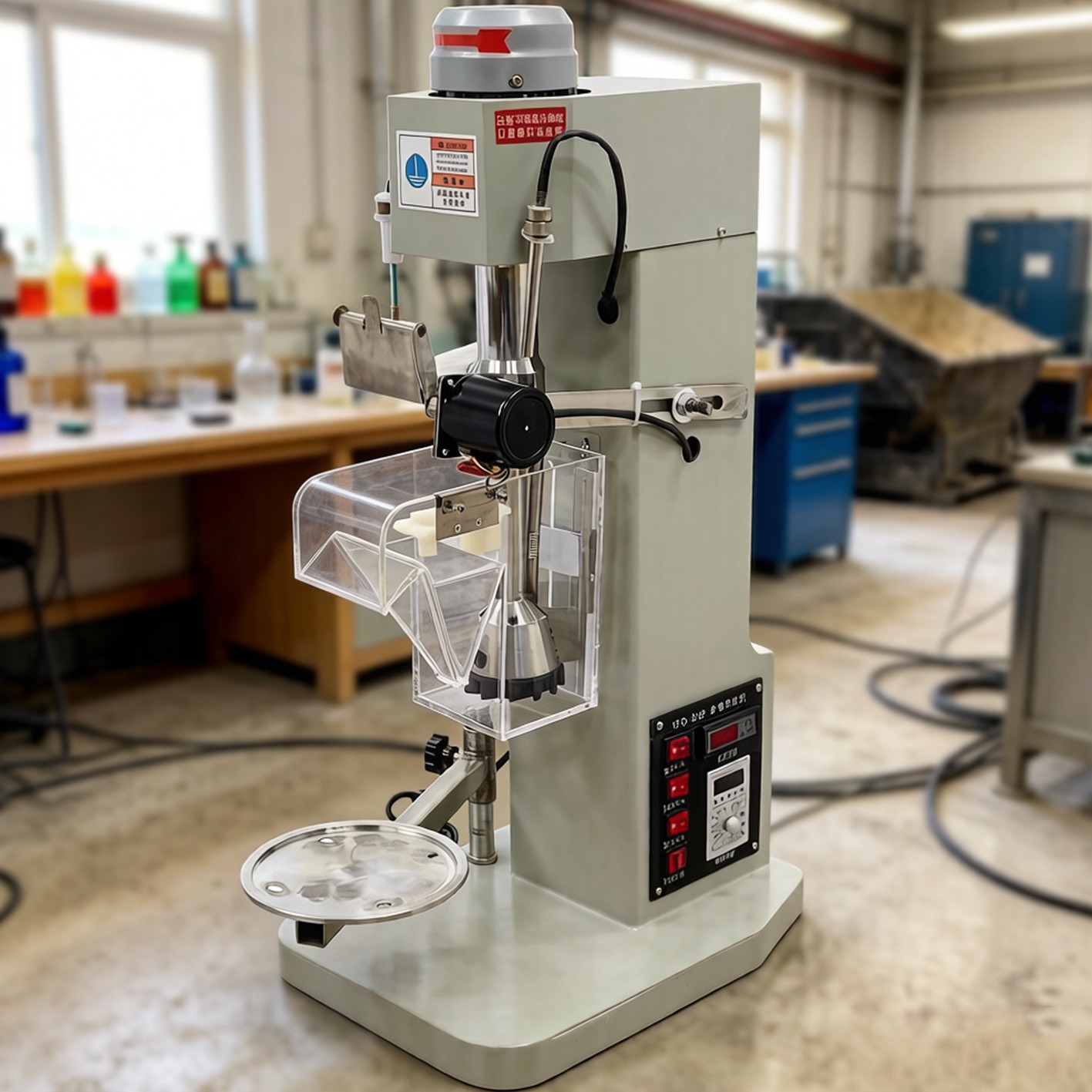 Lab Flotation Machine 1.5L Single Cell Mineral Flotation Experimental Equip.220V