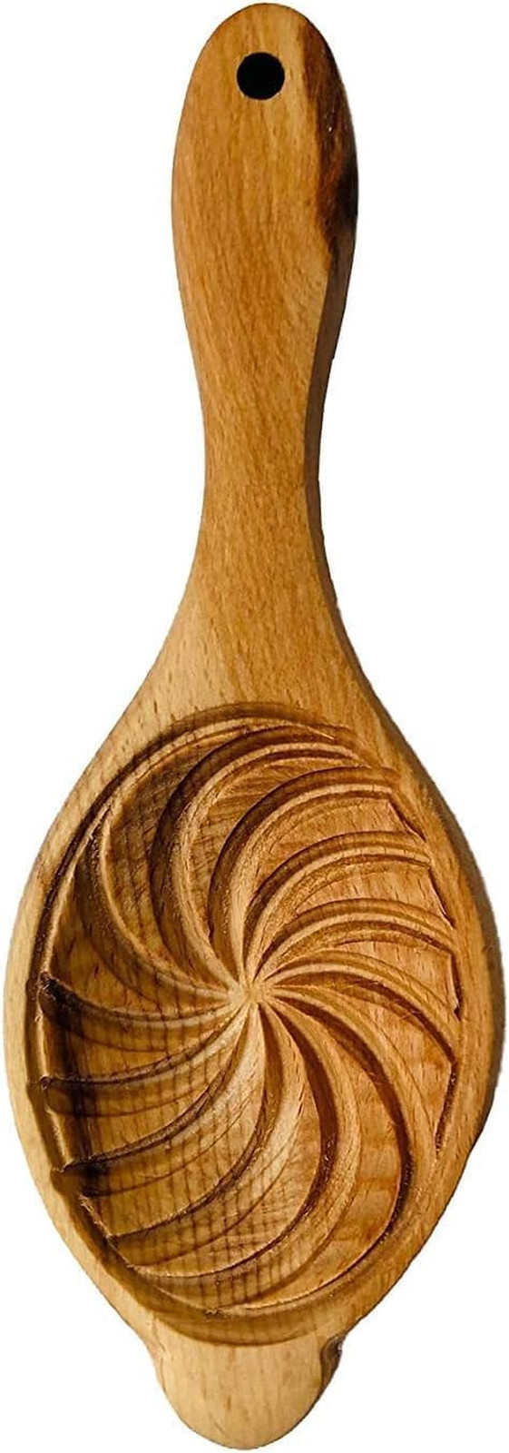 Traditional Wooden Cookie Press Cutter, Cake & Pastry Maamoul Mold round Style M