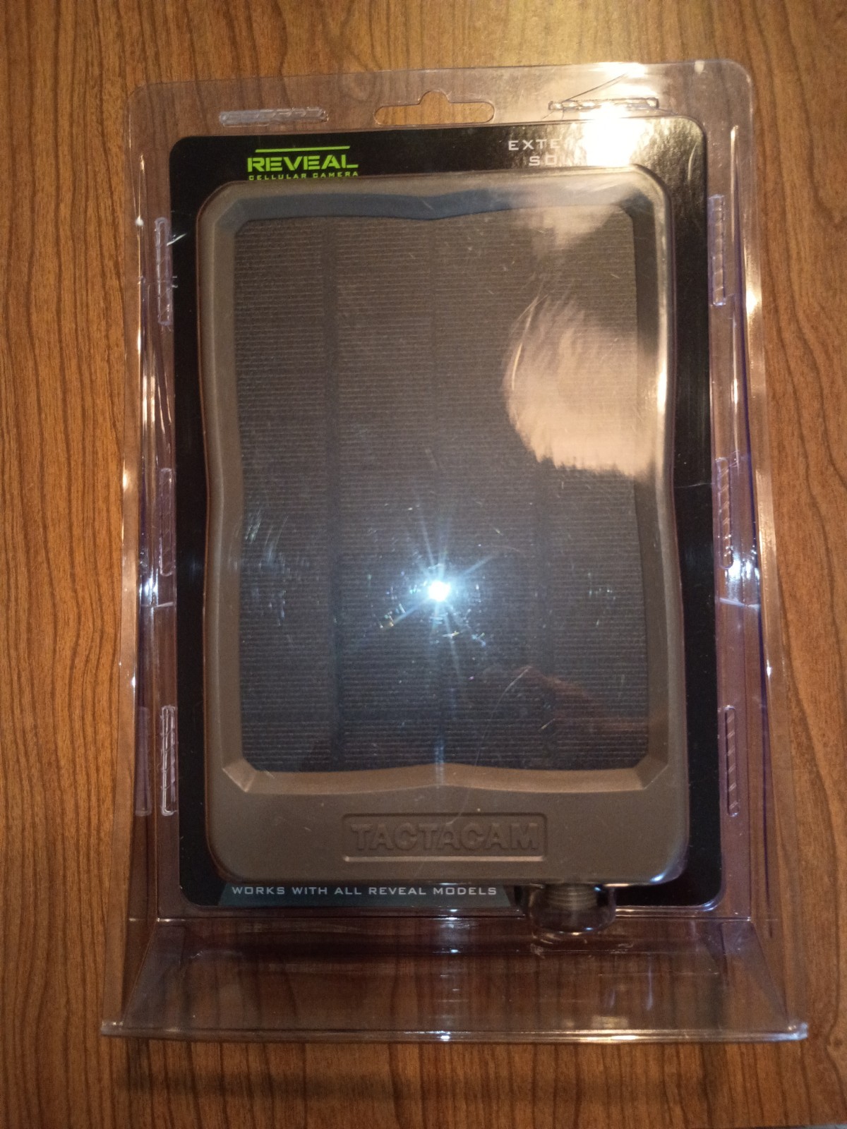 Tactacam Reveal External Solar Panel – Power Your Reveal Trail Camera with Solar