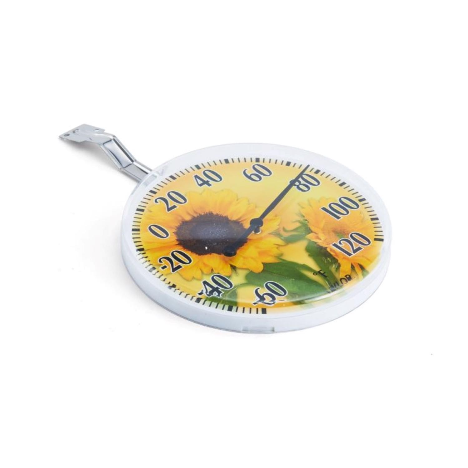 Taylor Dial Thermometer Plastic Yellow 5.25 in.