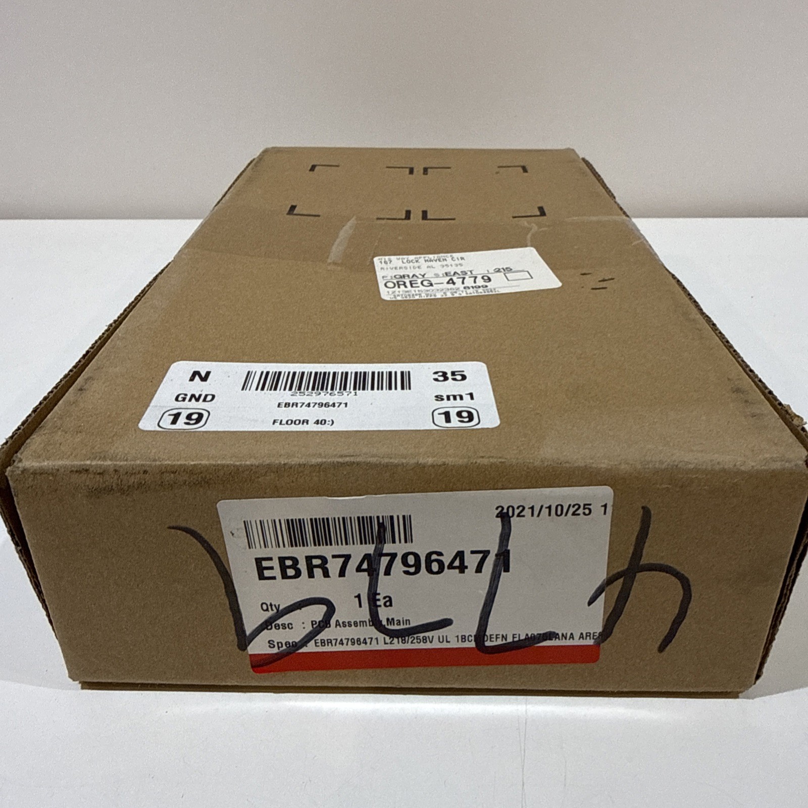NEW Genuine LG PCB Main Control Board EBR74796471 *FREE SHIPPING*