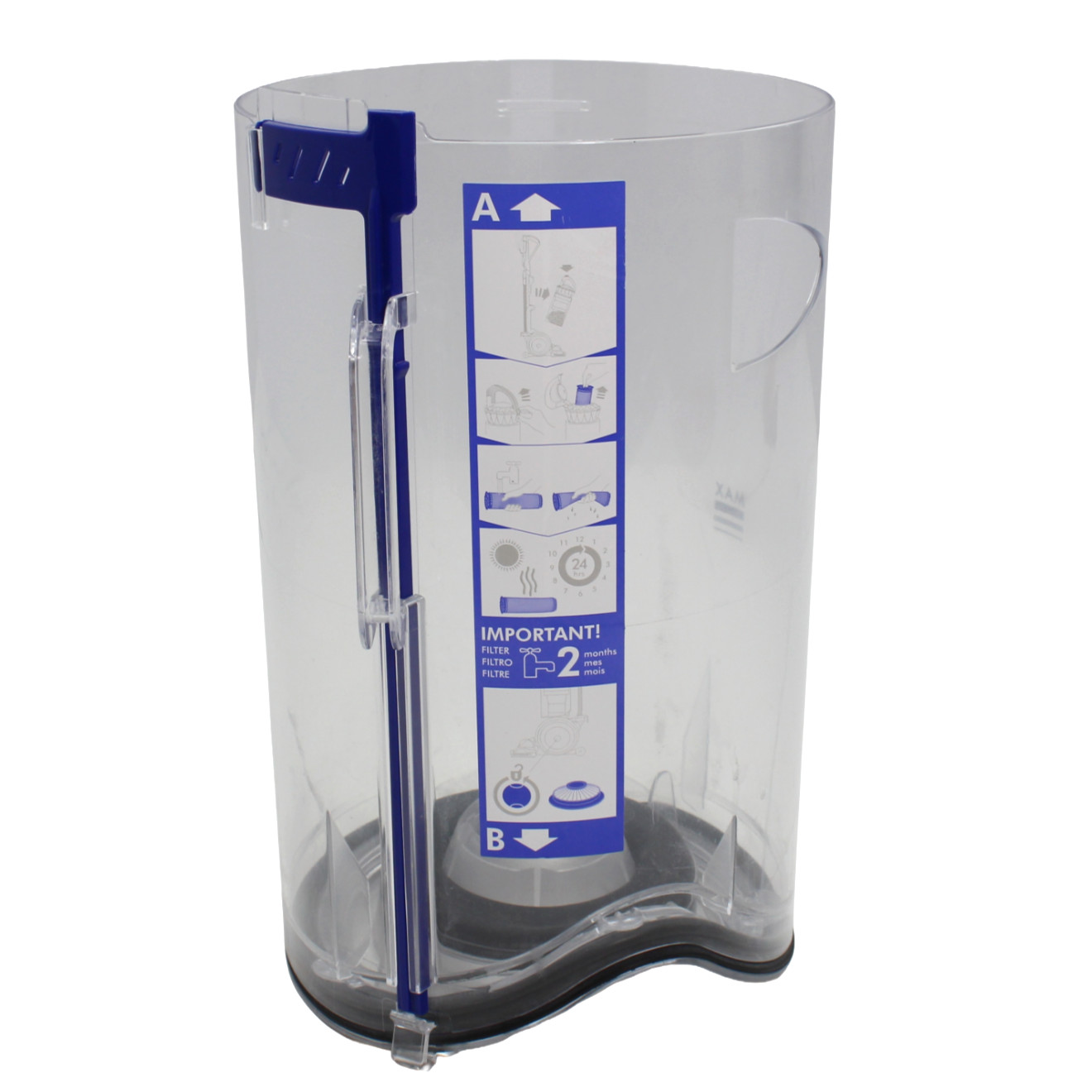Dyson UP13 UP20 UP30 DC65 DC66 CANISTER DUST BIN CUP 920624-03 920624-01 Blue
