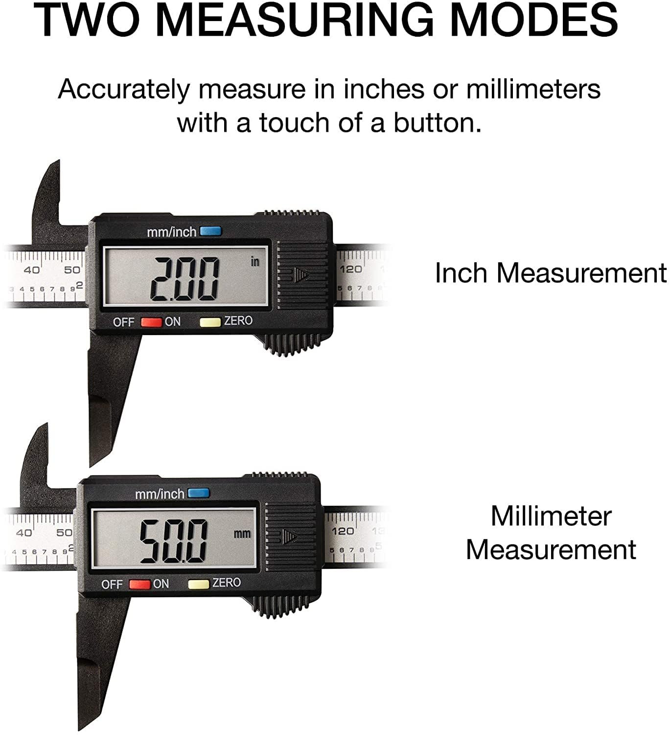 01417A 6” Digital Caliper | Electronic Measuring Tool | Range of 0-6”Or 0-150Mm