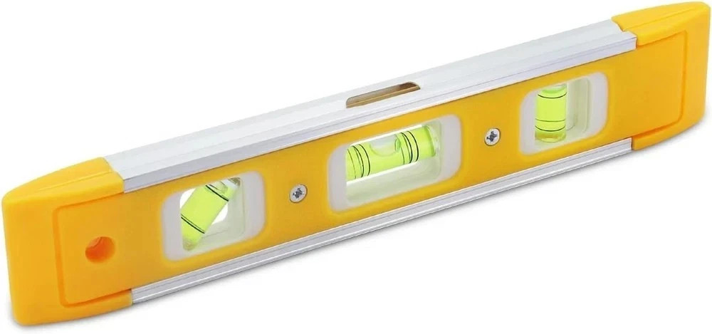 9 Inch (230 cm) Torpedo Level Magnetic, Small Leveling Tool with 3 Bubble