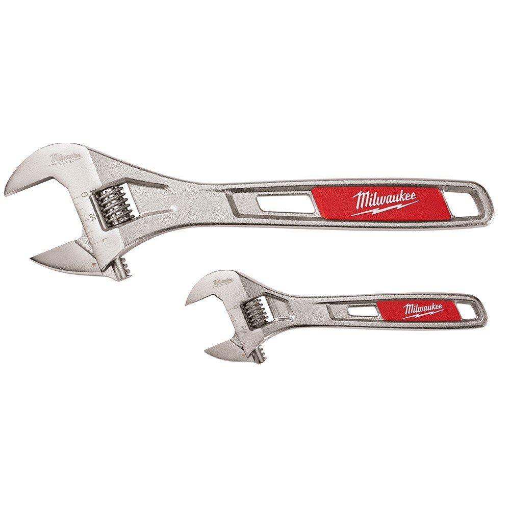 Milwaukee 48-22-7400 6″ & 10″ Adjustable Wrench Set