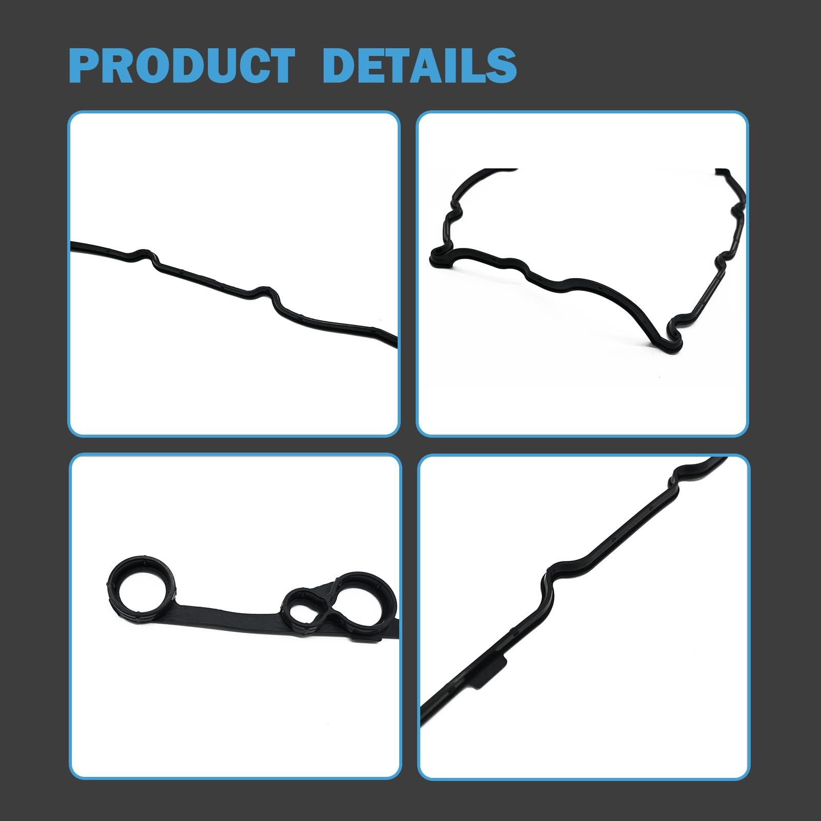 Engine Valve Cover Gasket Set Compatible with Infiniti Ex37 Fx37 G37 M37 Q40 …